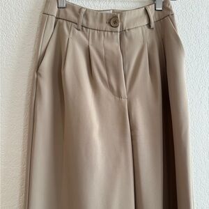 Princess Polly Beige Khaki Slacks